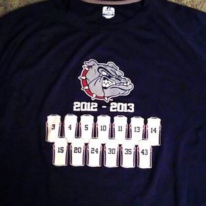 Gonzaga polo shirt an Adult XXL